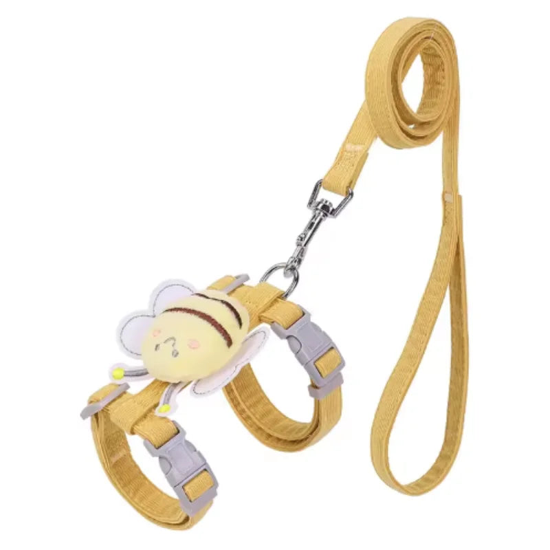 Bee Design Pet Harness Leash