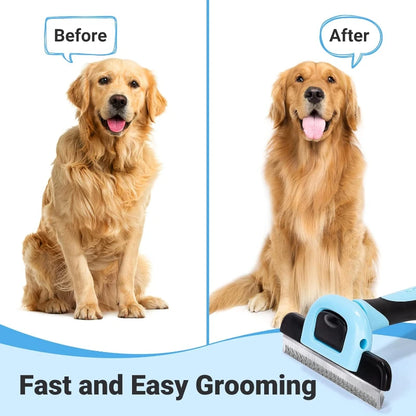 Double-Sided Pet Grooming Brush
