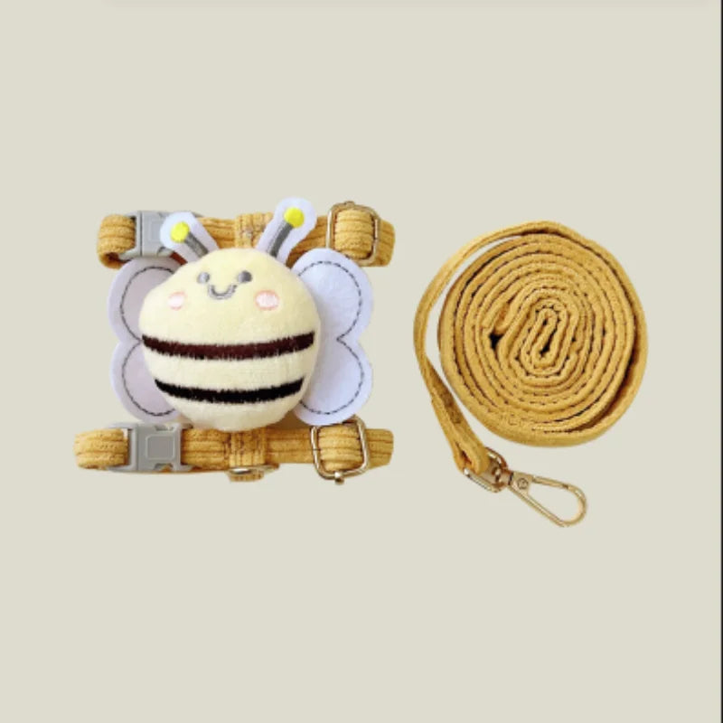 Bee Design Pet Harness Leash