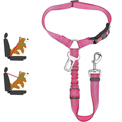 2-in-1 Pet Car Seat Belt Harness