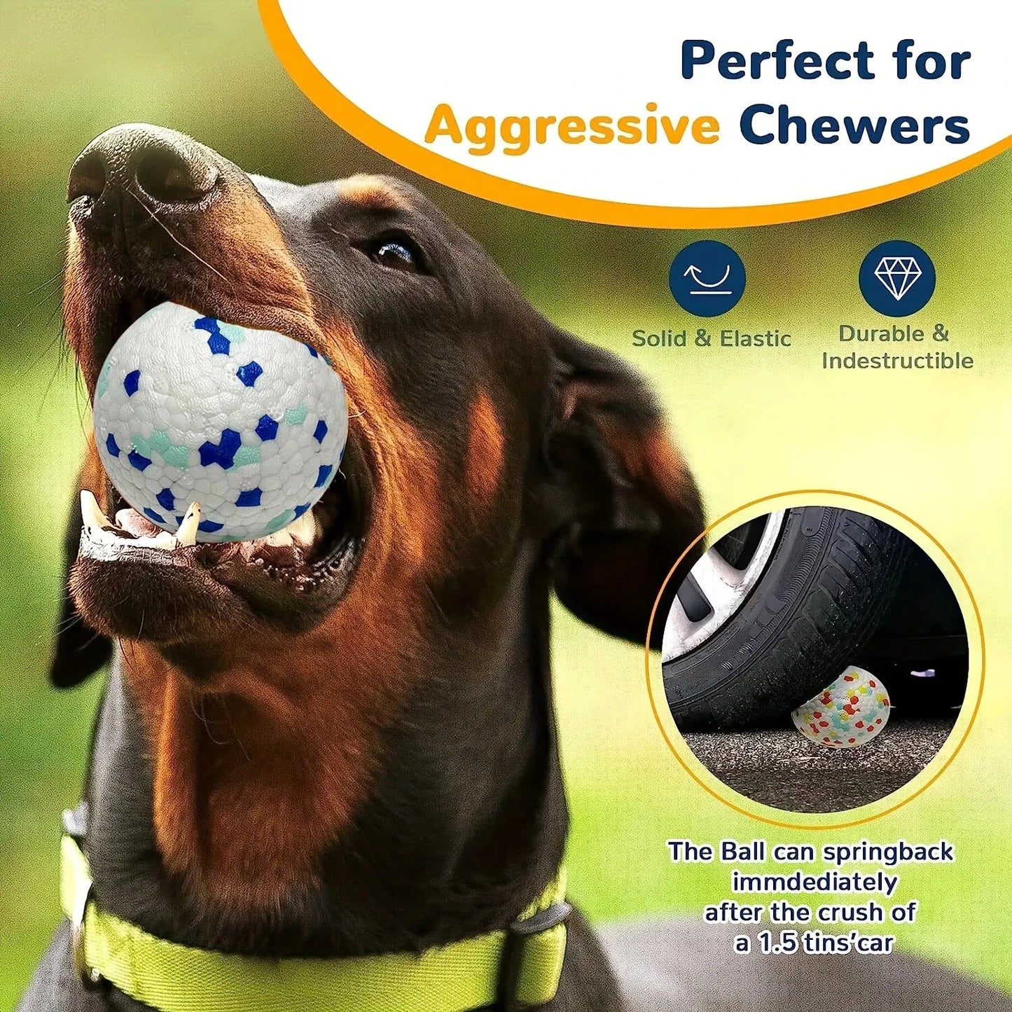 Durable Dog Chew Ball