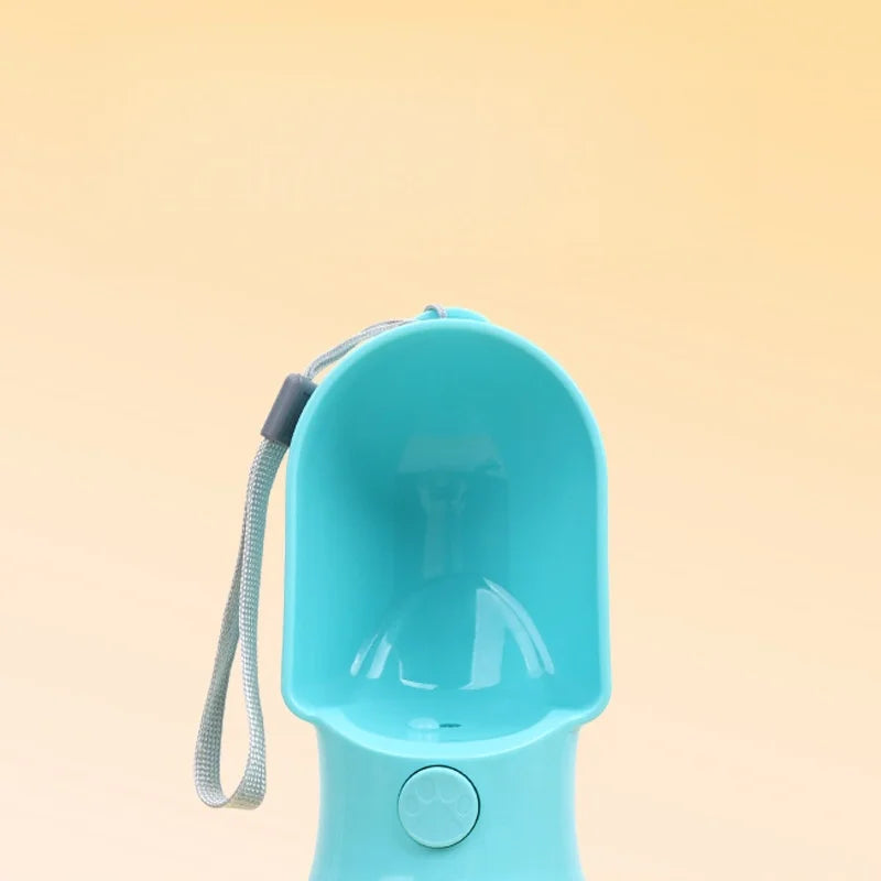 Portable Pet Water Bottle with Food Container