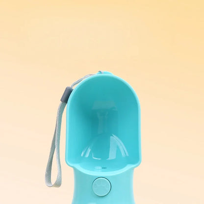 Portable Pet Water Bottle with Food Container