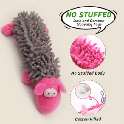 Durable Plush Dog Chew Toy