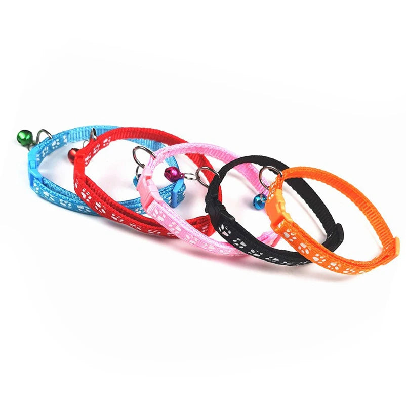 Multi-color optional necklace ring cat rope collar