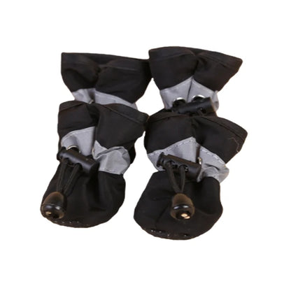No-Slip Rain Boots for Dogs (Set of 4) — Waterproof Paw Protection