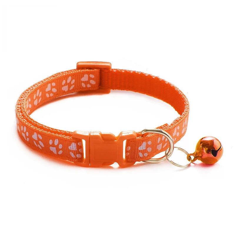 Multi-color optional necklace ring cat rope collar