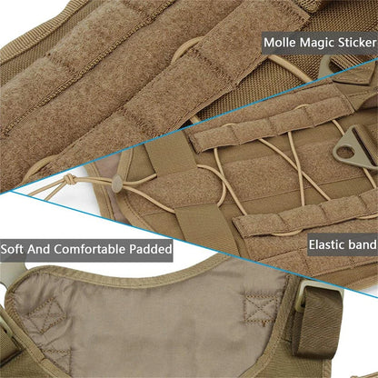Tactical Dog Harness for Large Pet No-Pull