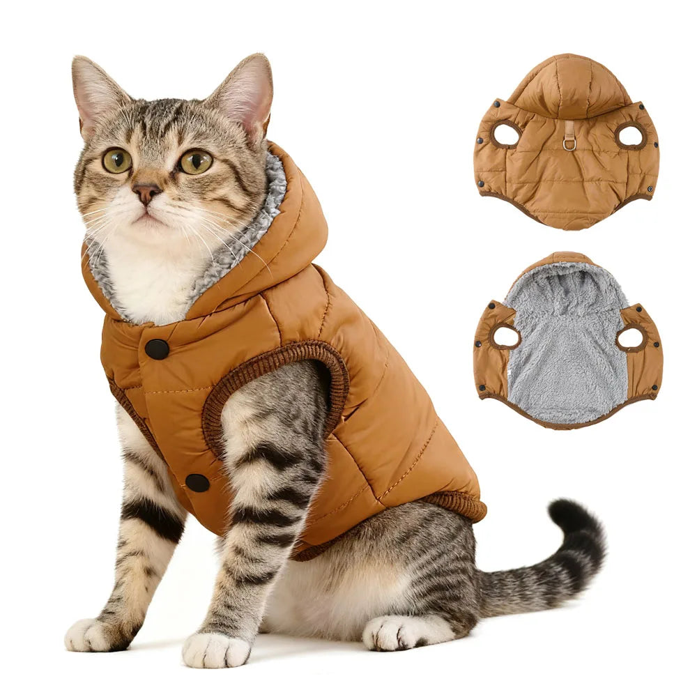 Hooded Warm Pet Hoodie Jacket