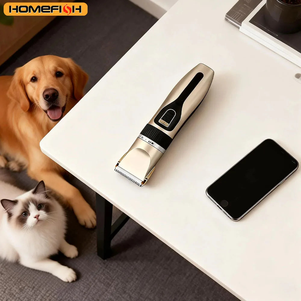 Pet Hair Clipper Grooming Set