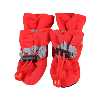 No-Slip Rain Boots for Dogs (Set of 4) — Waterproof Paw Protection
