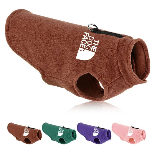 Cozy Fleece Dog Vest – Warm Activewear Jacket
