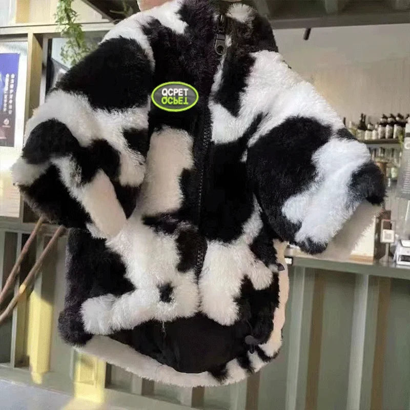 Warm Thickened Pet Fur Coat