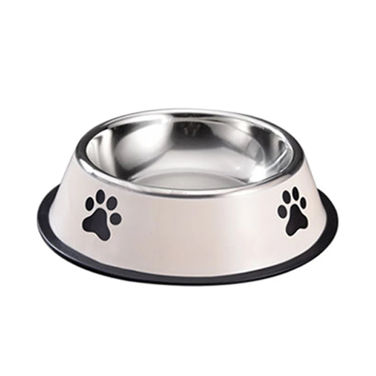 Stainless Steel Pet Food Bowl (16–22cm)
