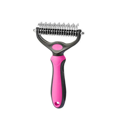 Double-Sided Pet Knot Comb