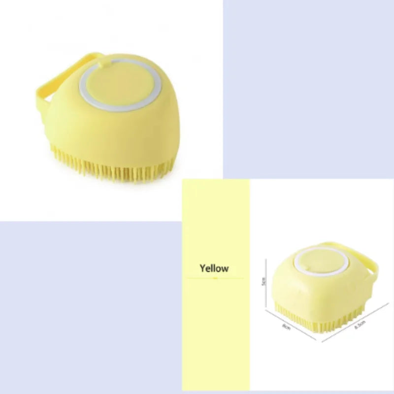 Silicone Pet Bath Massage Gloves