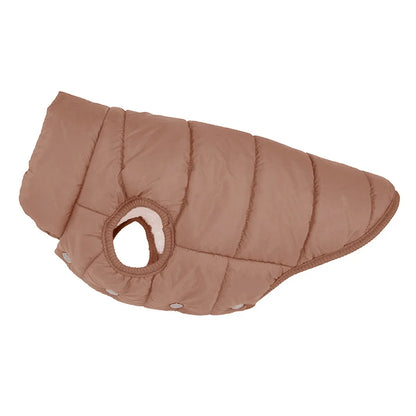 Winter Dog Jacket with Fleece Lining