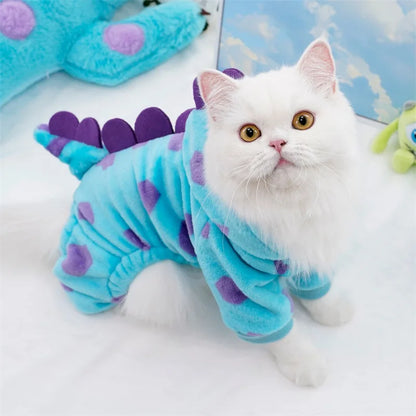 Dinosaur Hooded Pet Coat