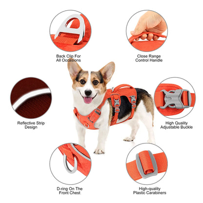 Reflective Nylon Dog Harness