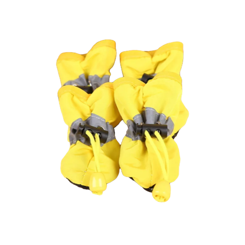 No-Slip Rain Boots for Dogs (Set of 4) — Waterproof Paw Protection