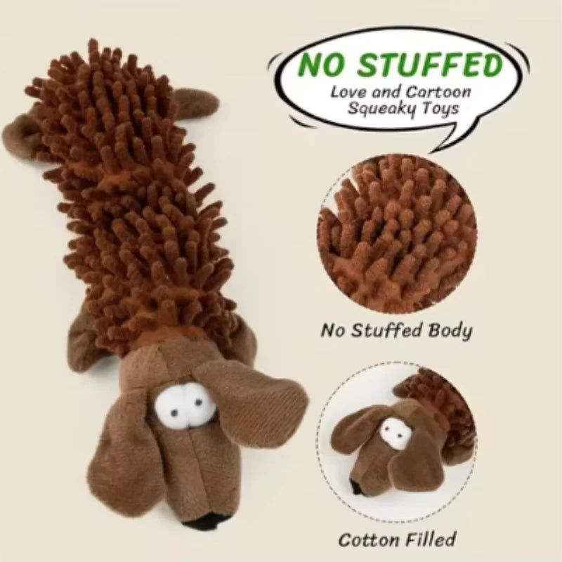 Durable Plush Dog Chew Toy