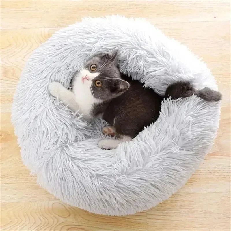 40cm Plush Cat Bed