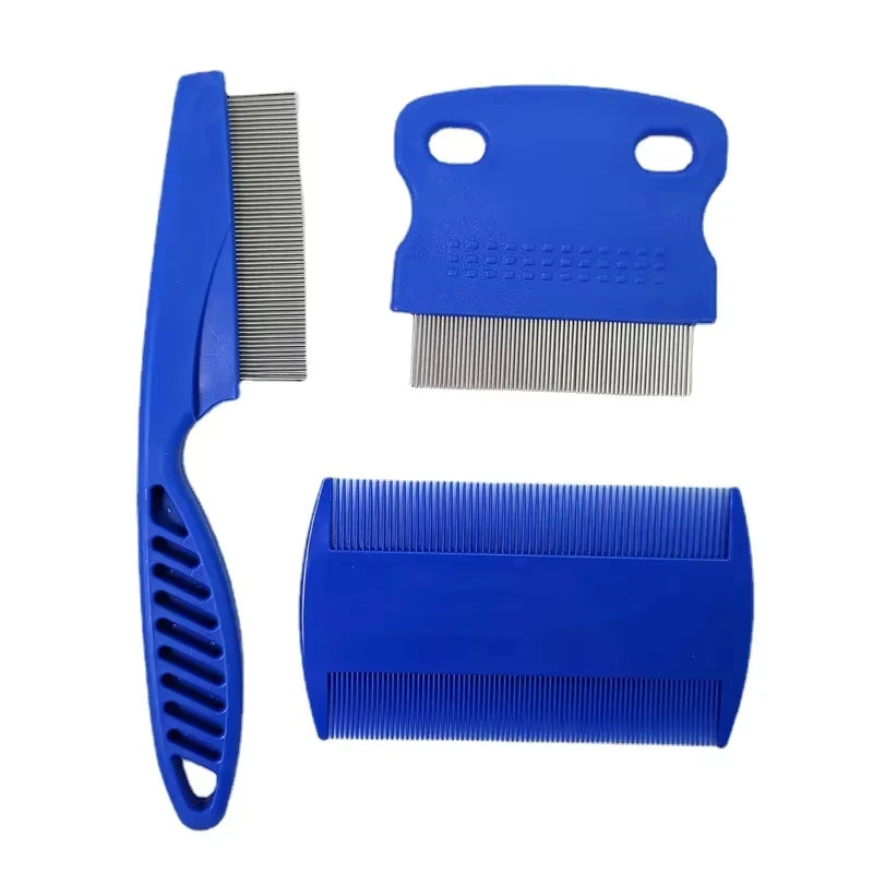 3-Piece Pet Grooming Comb Set