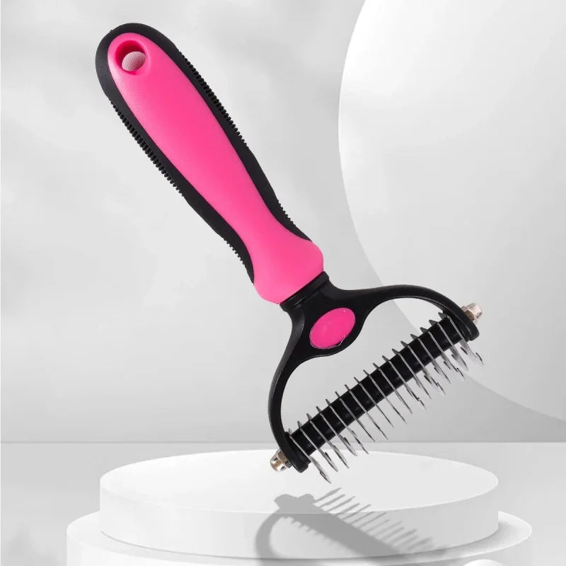Double-Sided Pet Knot Comb
