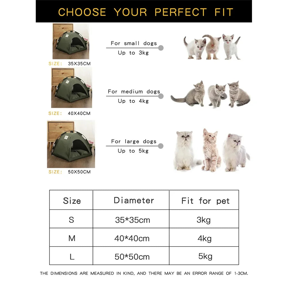 Pet Nest Tent Bed