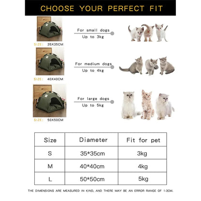 Pet Nest Tent Bed