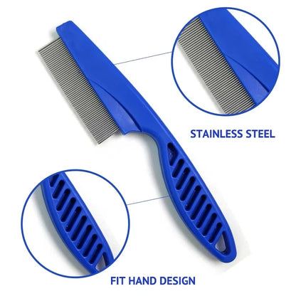 3-Piece Pet Grooming Comb Set