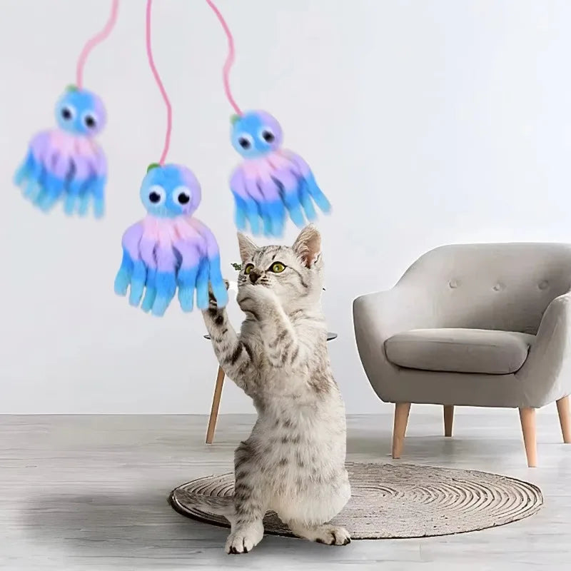 Adjustable Octopus Cat Toy