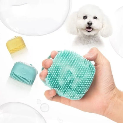Silicone Pet Bath Massage Gloves
