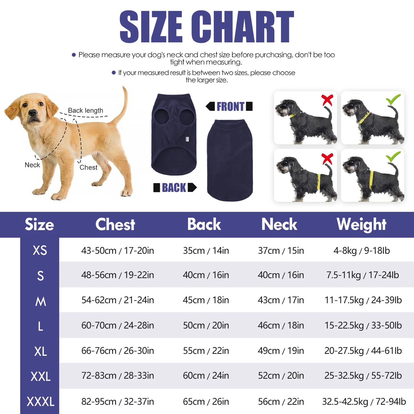 Fleece Dog Sweater Pullover