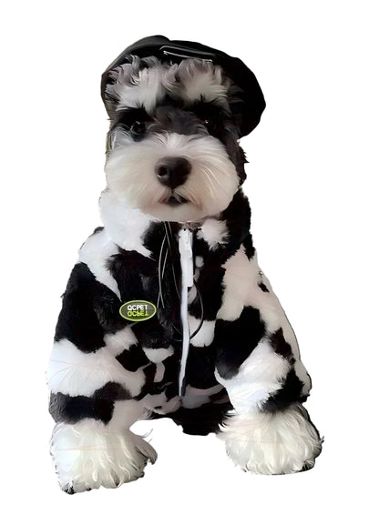 Warm Thickened Pet Fur Coat