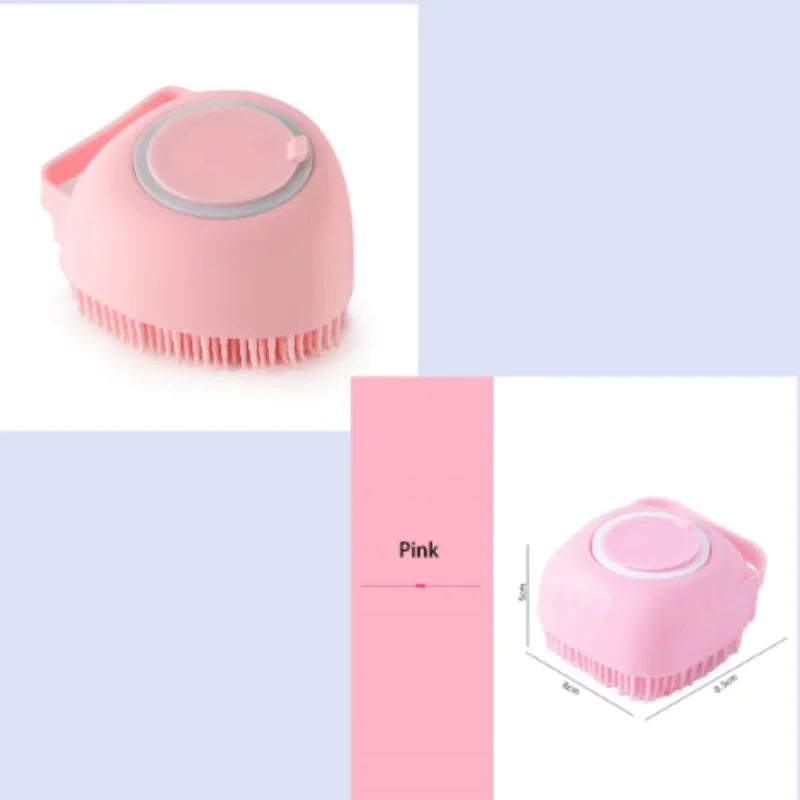 Silicone Pet Bath Massage Gloves