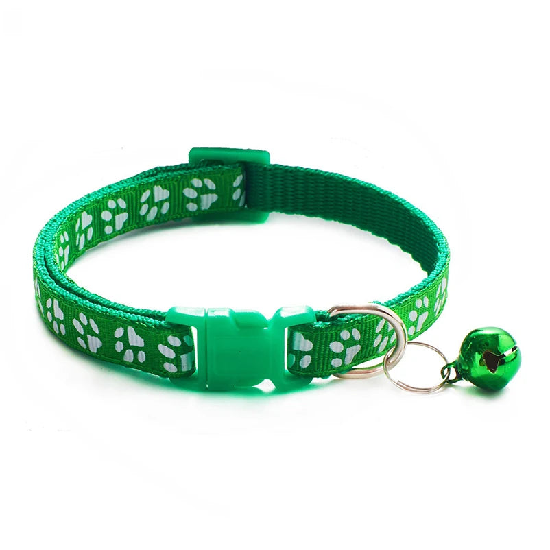 Multi-color optional necklace ring cat rope collar
