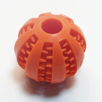 Grab the food leaking ball toy for dog and make meal time more exciting with an interactive treat puzzle that promotes active play.